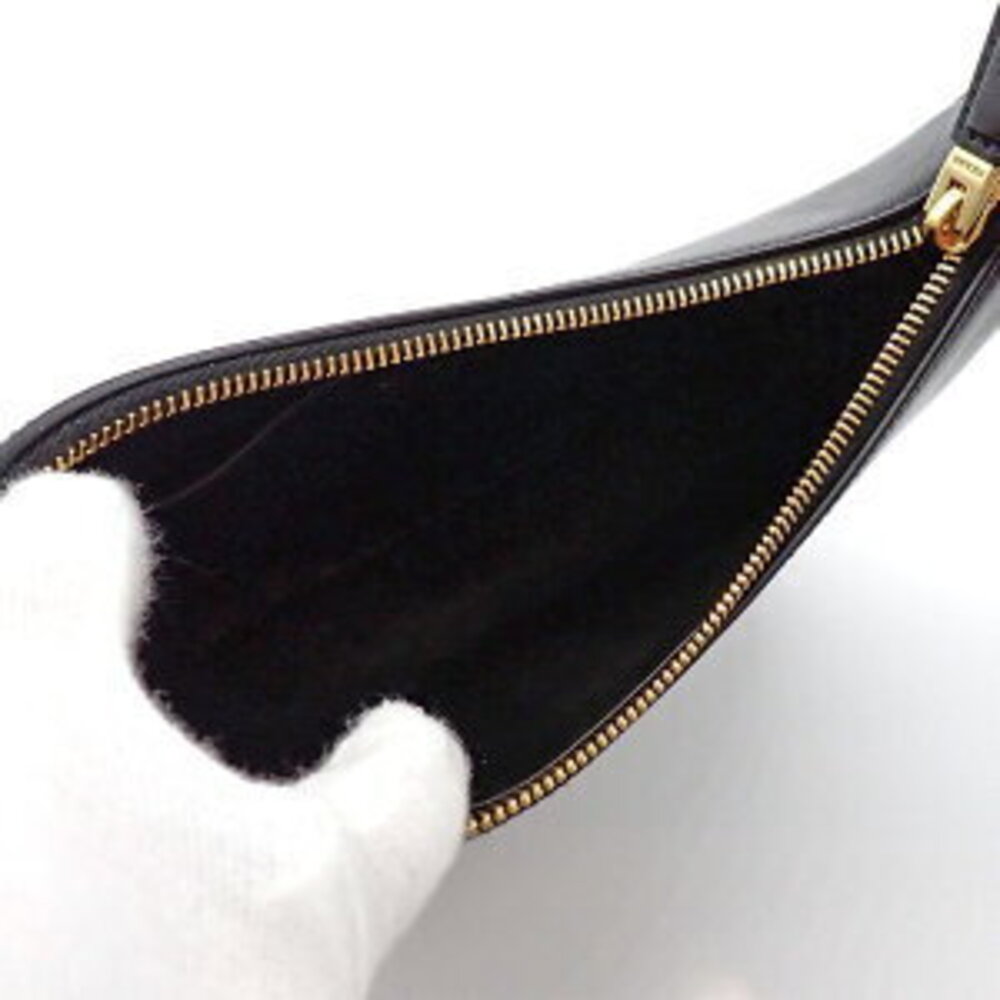 Prada Calfskin Shoulder Bag Black Nappa Leather - Picture 5 of 10
